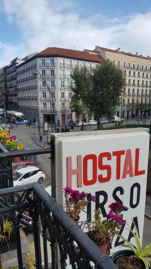 Hostal Tirso Plaza Madrid Exterior foto